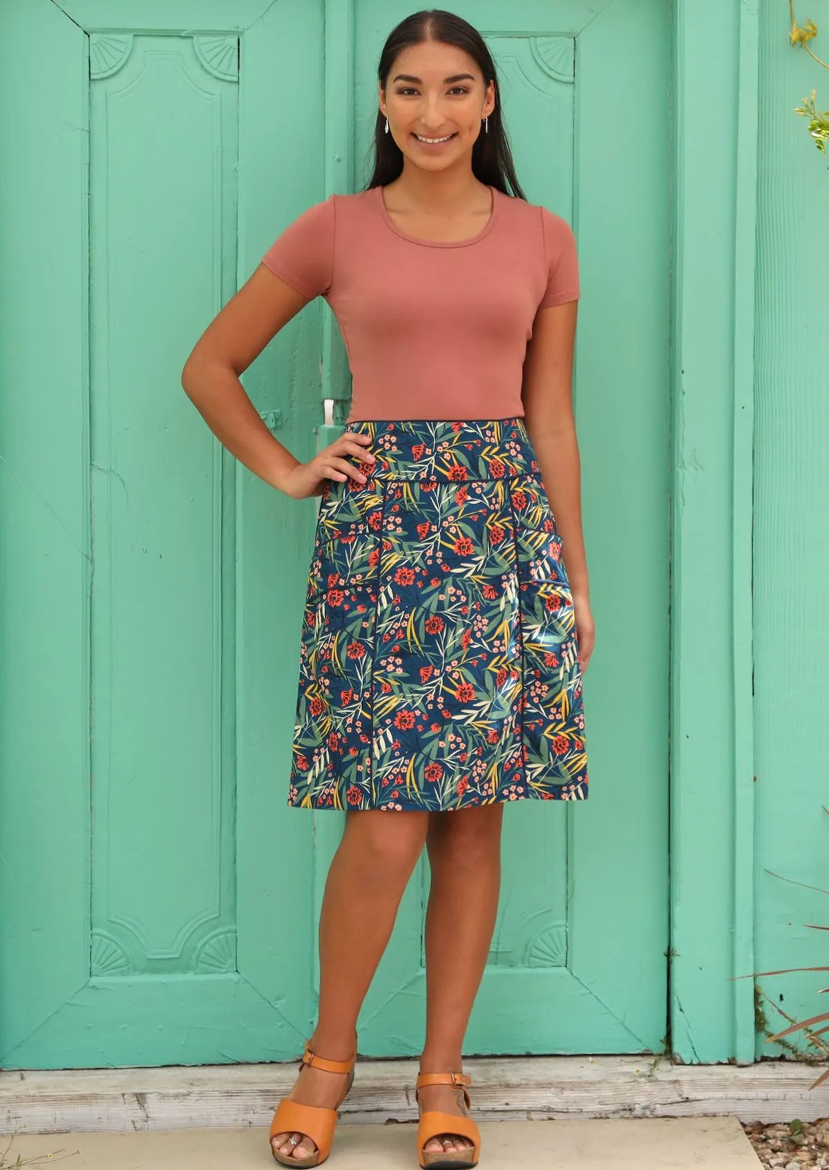 Aalia Skirt Wild Flower