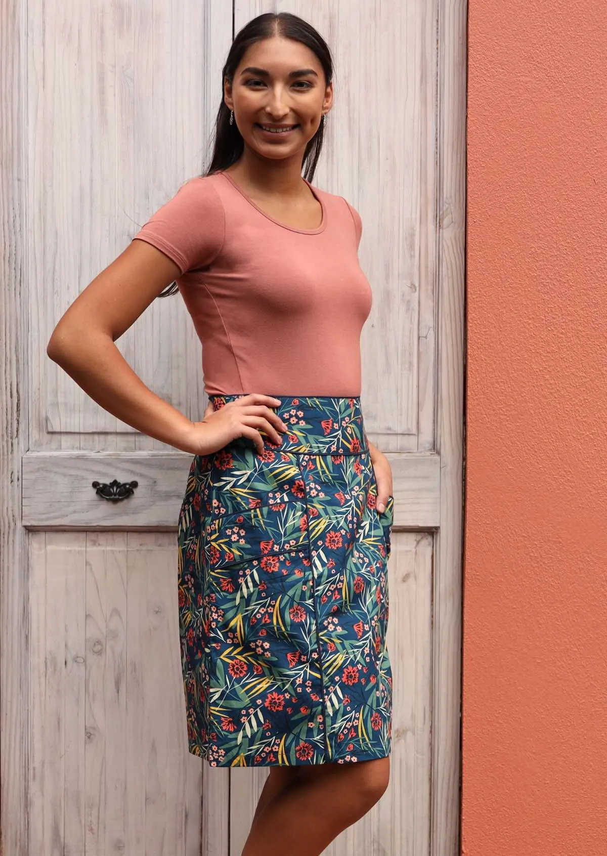 Aalia Skirt Wild Flower