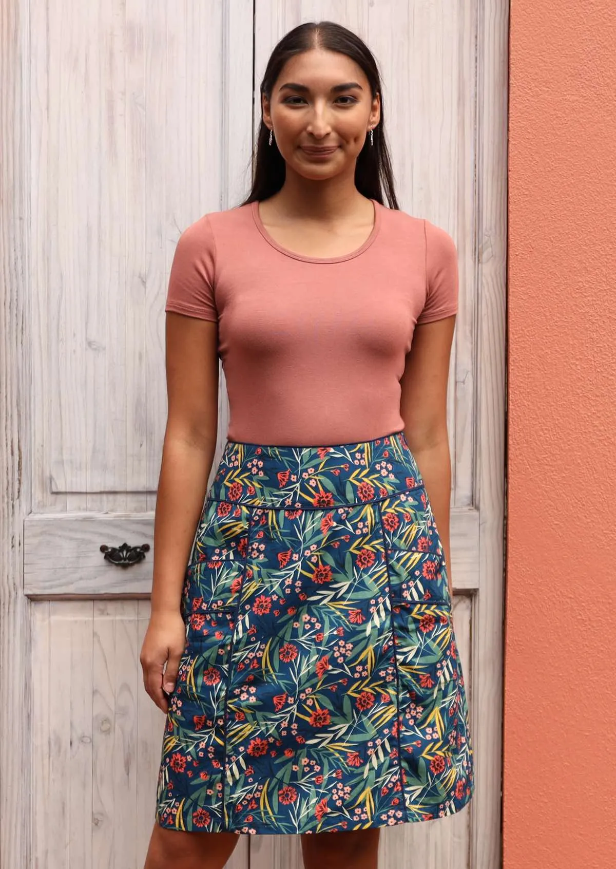 Aalia Skirt Wild Flower