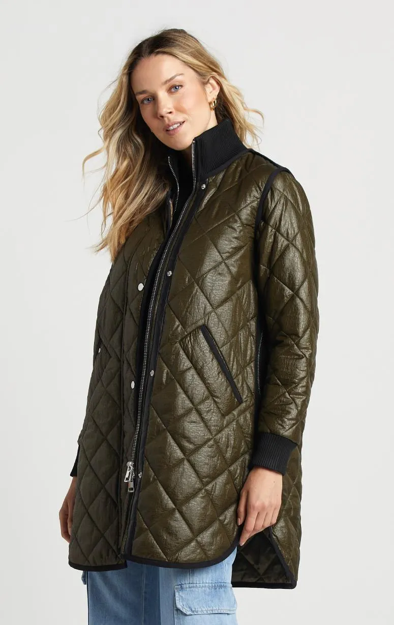 Adroit - 7/8's Quilted Coat