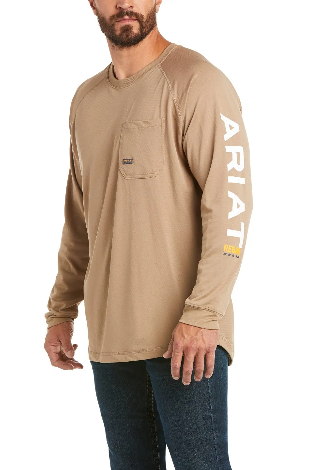 Ariat Rebar Men's Heat Fighter Long Sleeve Top