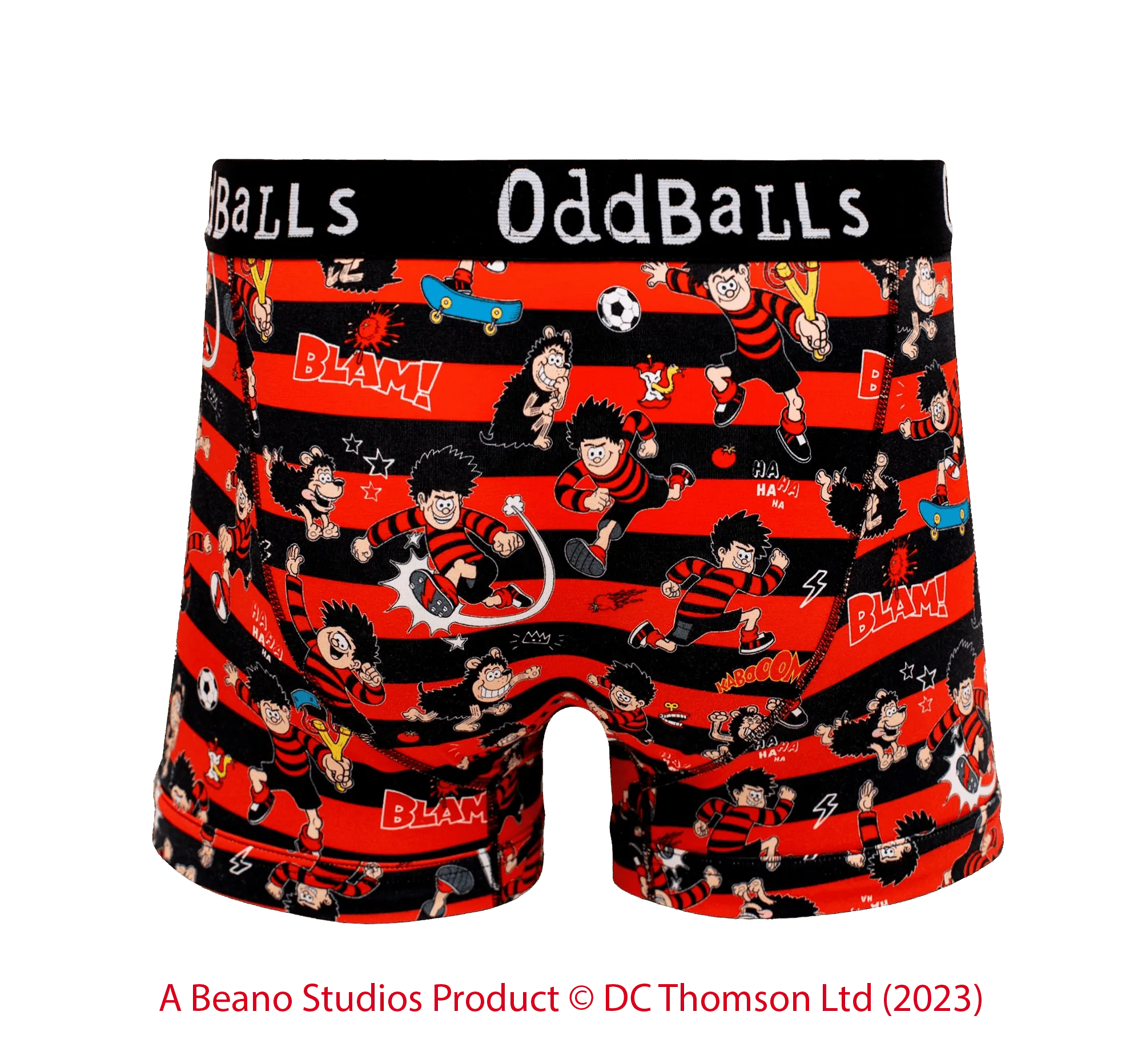 Mens Beano Cartoon Print Boxer Shorts - Comfortable and Stylish Underwear