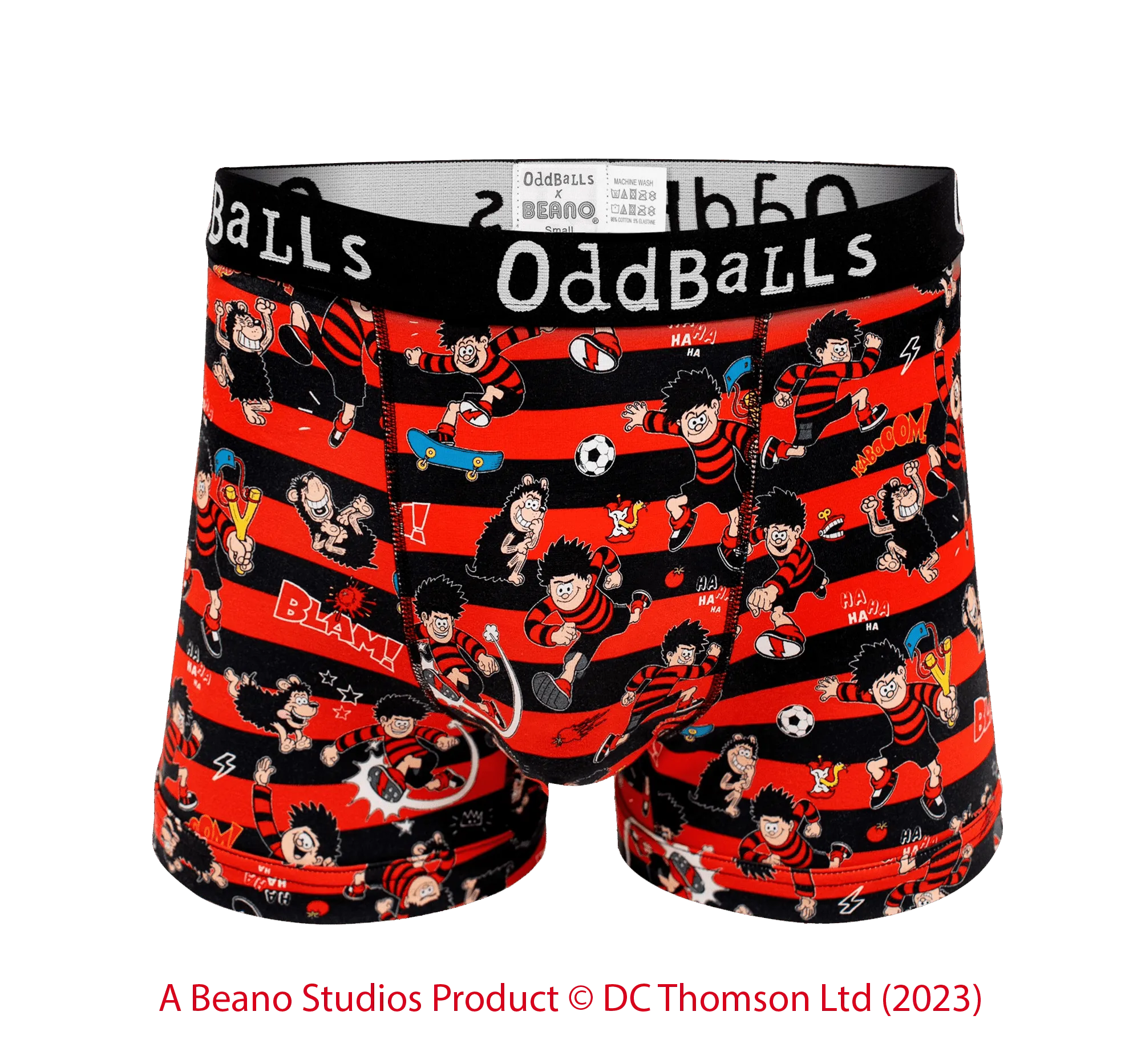 Mens Beano Cartoon Print Boxer Shorts - Comfortable and Stylish Underwear