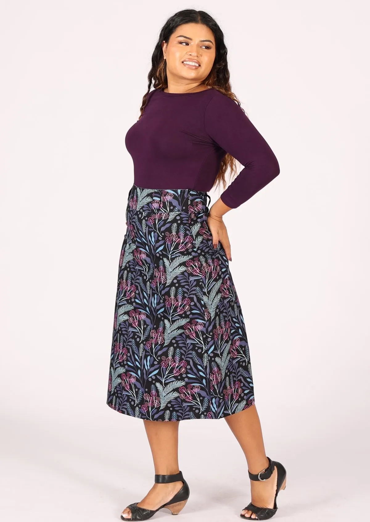 Belt Loop Skirt Obsidian