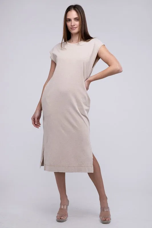 Casual Midi T-Shirt Dress