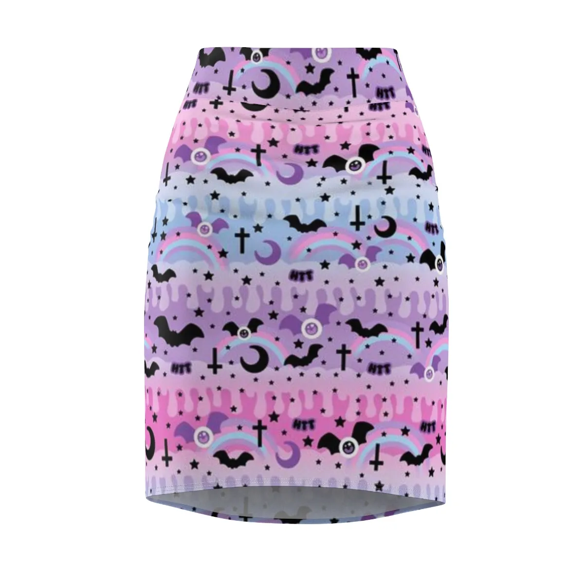 Dripping Sky Women's Pencil Skirt