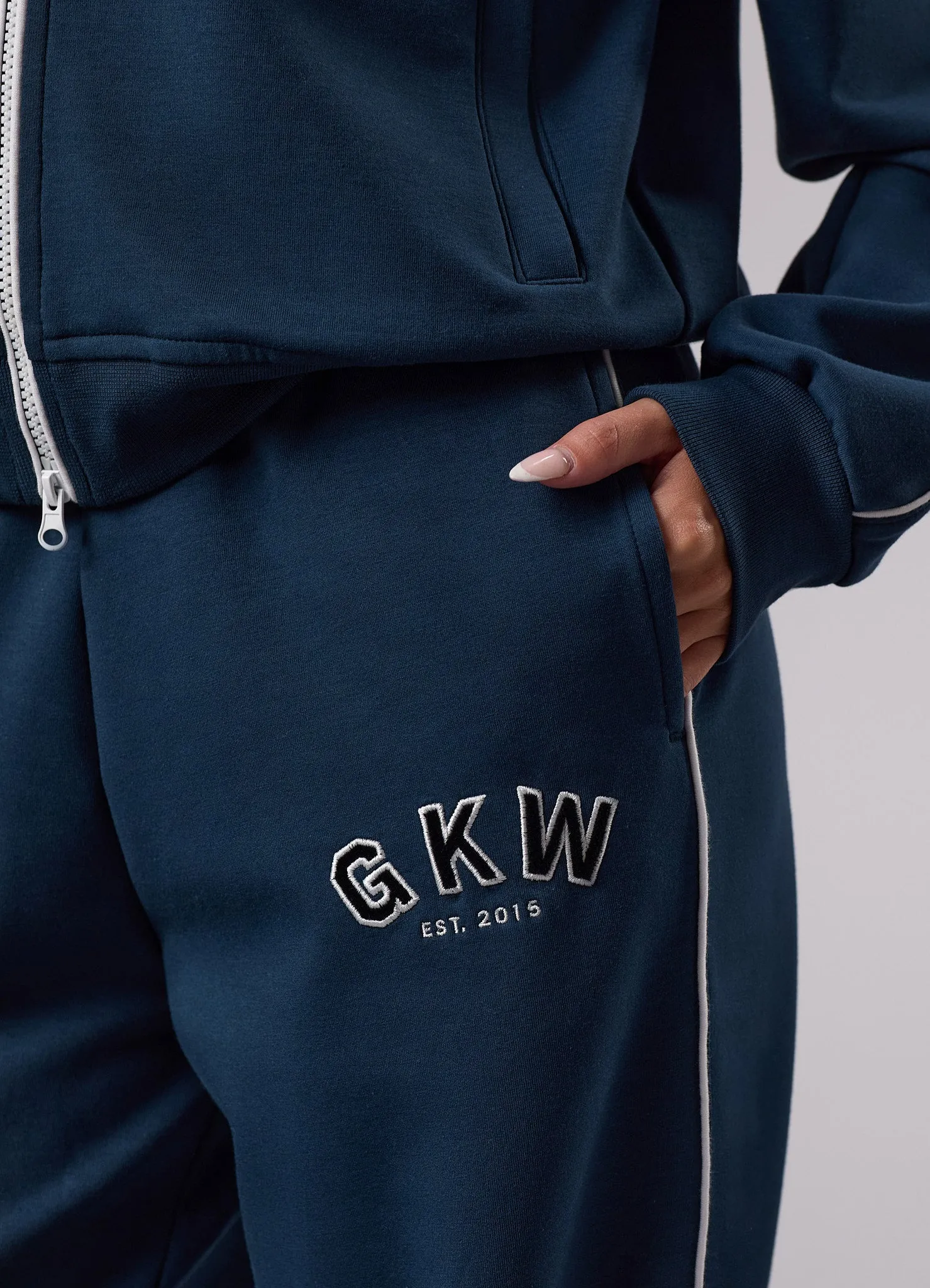 GKW Sports Luxe Track Pants - Rich Blue