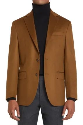 Jack Victor Luxurious Camel Cashmere Blazer for Men