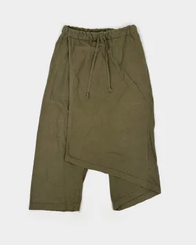 Kapital Green Skirted Sweat Pants 2000's