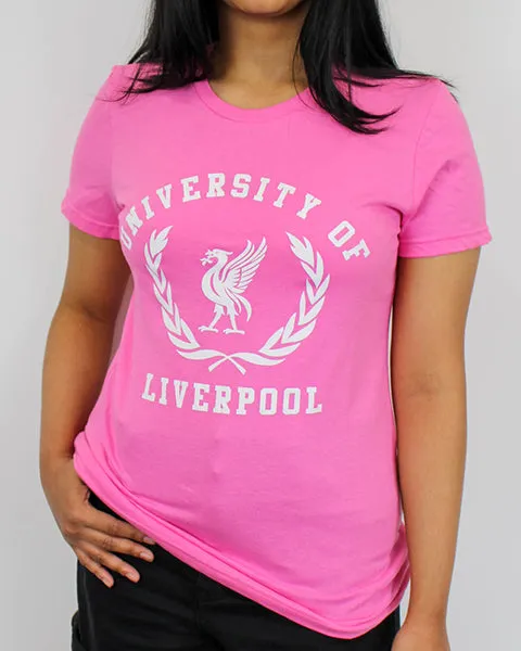 Ladies University of Liverpool T shirt