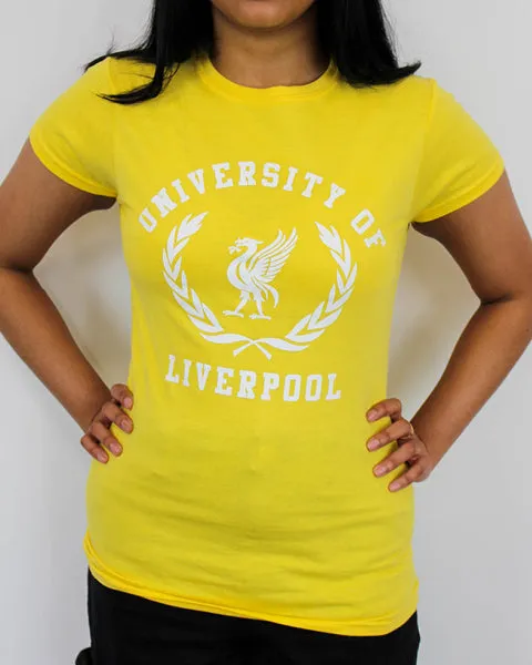 Ladies University of Liverpool T shirt