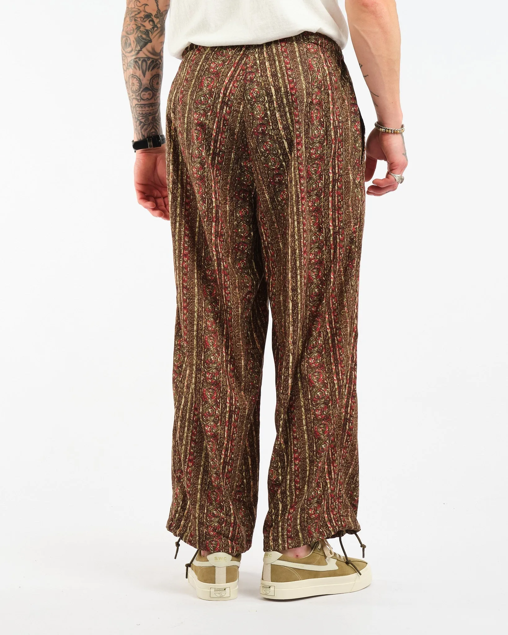 MIL Easy Pants Batik Print PE Olive