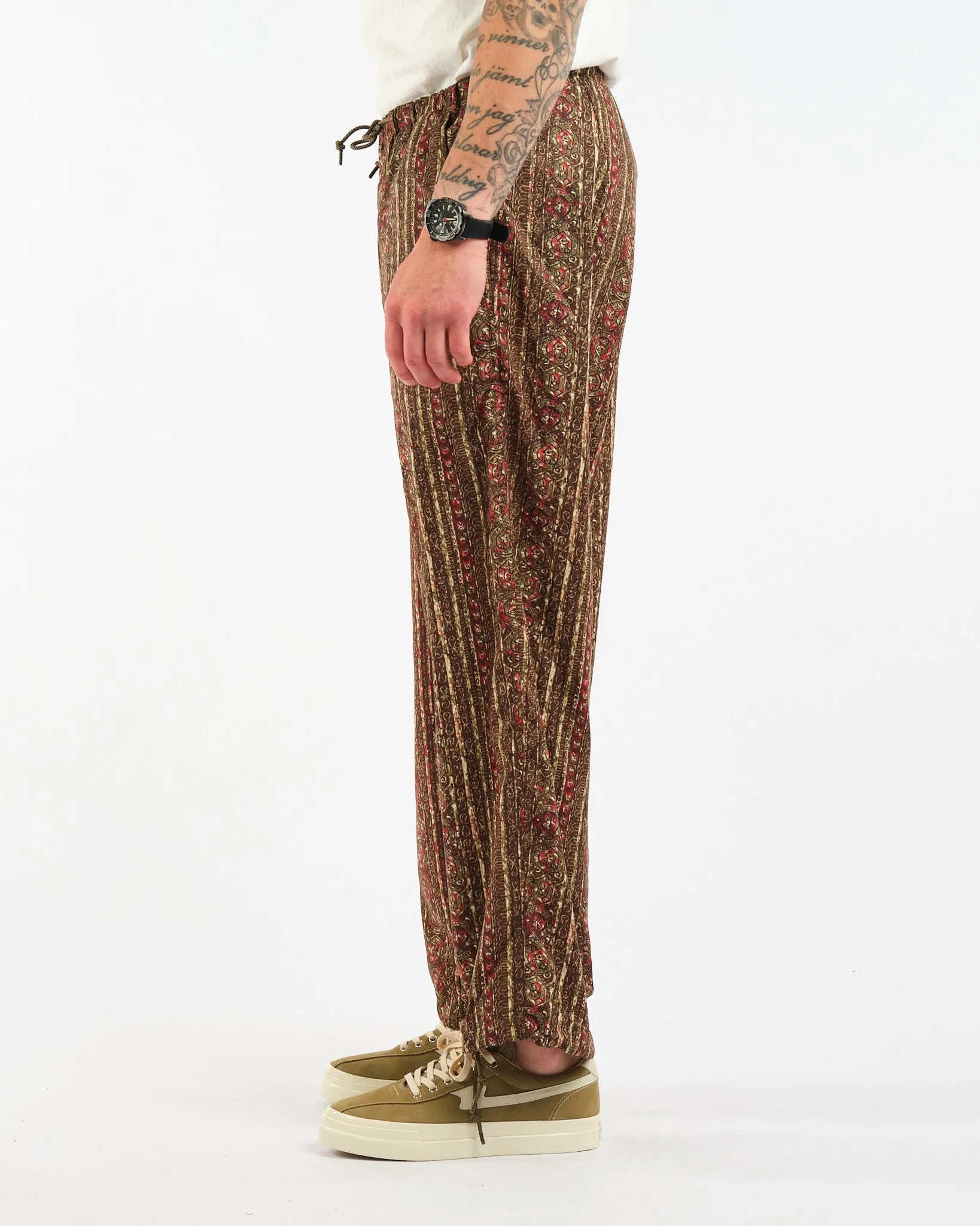 MIL Easy Pants Batik Print PE Olive