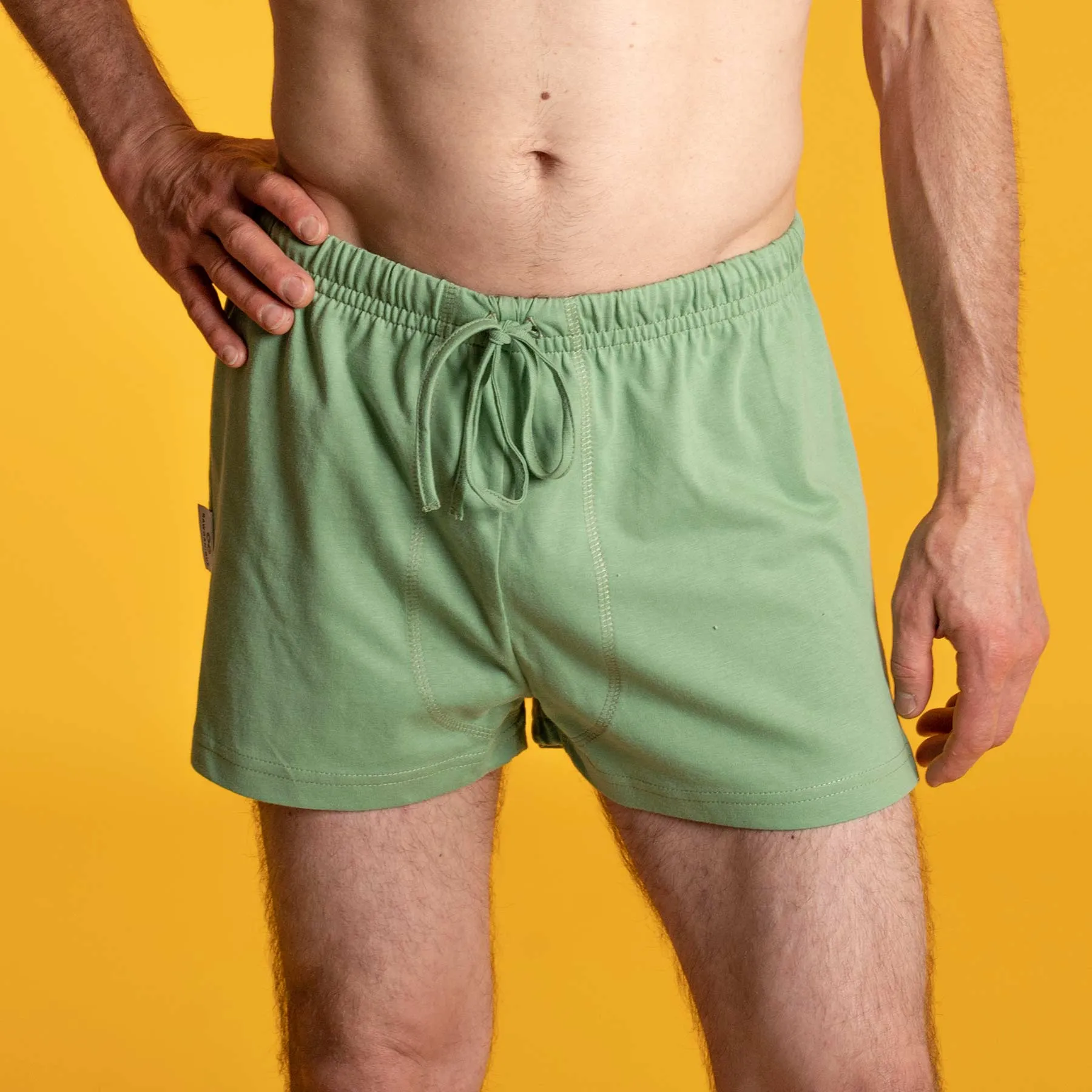 MONET 100% Organic Prima Cotton Boxer Briefs (Occasional Swim Trunks & Beachwear; OC Thread) (Unisex)