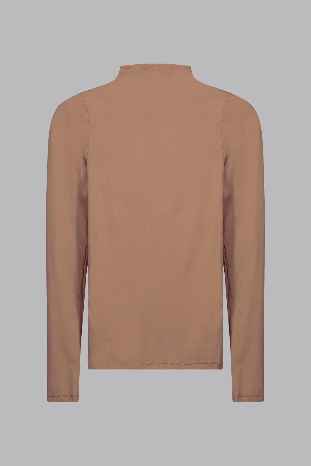 V_SKYN LONG SLEEVE T-SHIRT - Tan